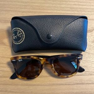 RayBan Tortoise Shell Sunglasses